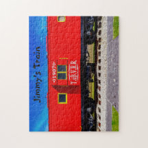 Sunny Day Red Caboose Brain Game Gift