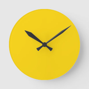 Sunny day round clock