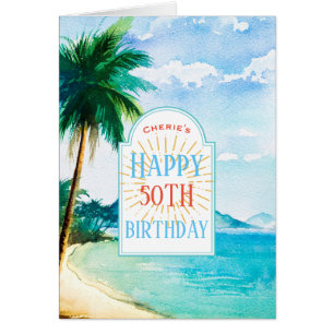 Sunny Day Seabreeze 50th Birthday