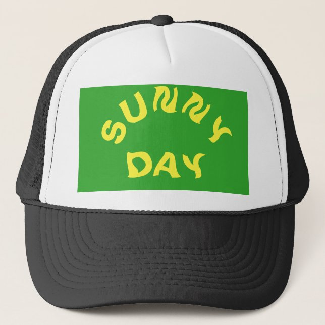 Sunny Day Trucker Hat (Front)