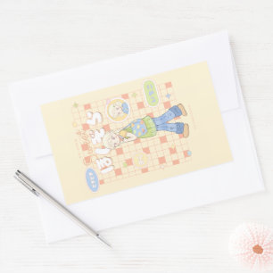 🌼 Sunny Daydreams ☀️  Rectangular Sticker