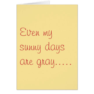Sunny days