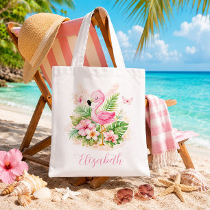 Sunny Days & Flamingo Ways Tote Bag