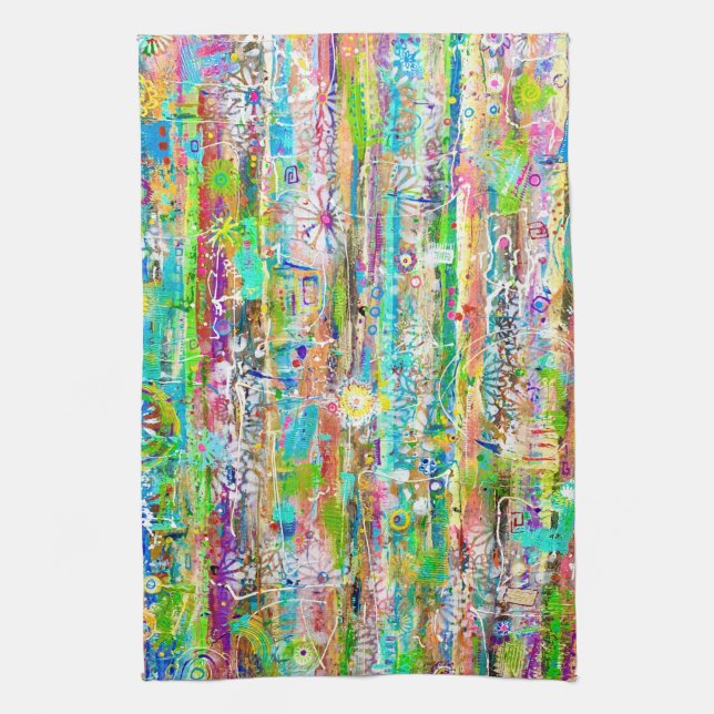 Sunny Days Kitchen Towel (Vertical)