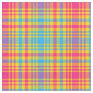 Sunny Days Plaid Fabric