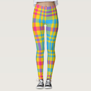 Sunny Days Plaid Leggings