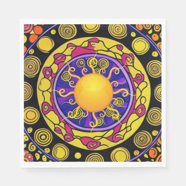 Sunny Daze Napkin (Front)