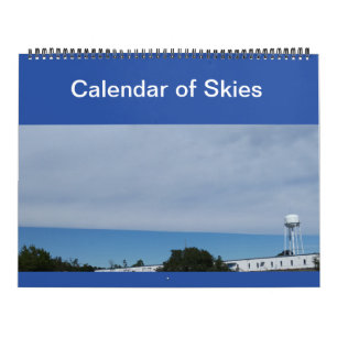 Sunny Daze Photo Calendar of Skies