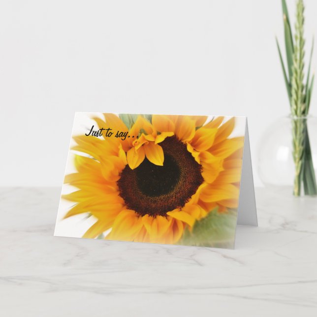 Sunny eyes. thank you card (Front)