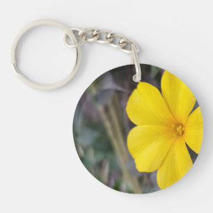 Sunny Floral Charm for Keys & Bags Key Ring