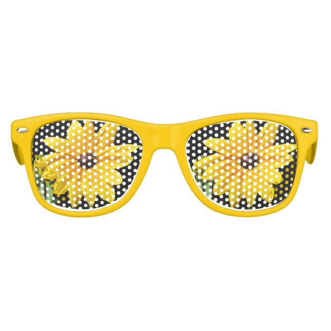 Sunny Flower in Full Bloom Kids Sunglasses (Front)