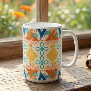 Sunny Folk Art Coffee Mug