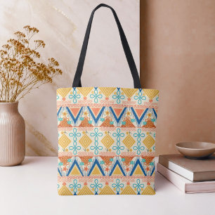 Sunny Folk Art Tote Bag