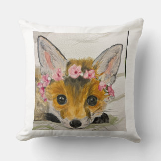 Sunny Fox Family Rescue Fund Cushion