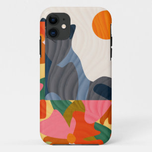 Sunny Garden Cat iPhone 11 Case