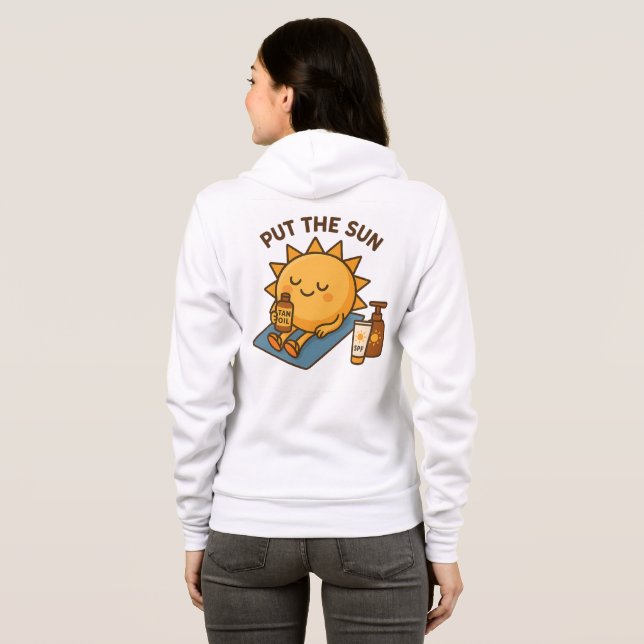 Sunny Glow Time Hoodie (Back Full)