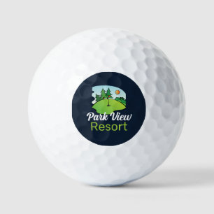 Sunny Golf Course, Mini Golf Course Balls