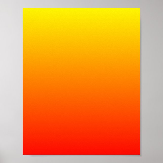Sunny Gradient Poster (Front)