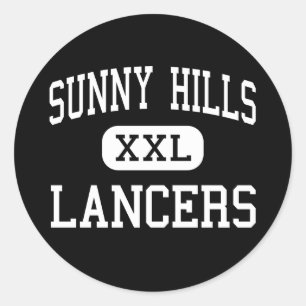 Sunny Hills - Lancers - High - Fullerton Classic Round Sticker