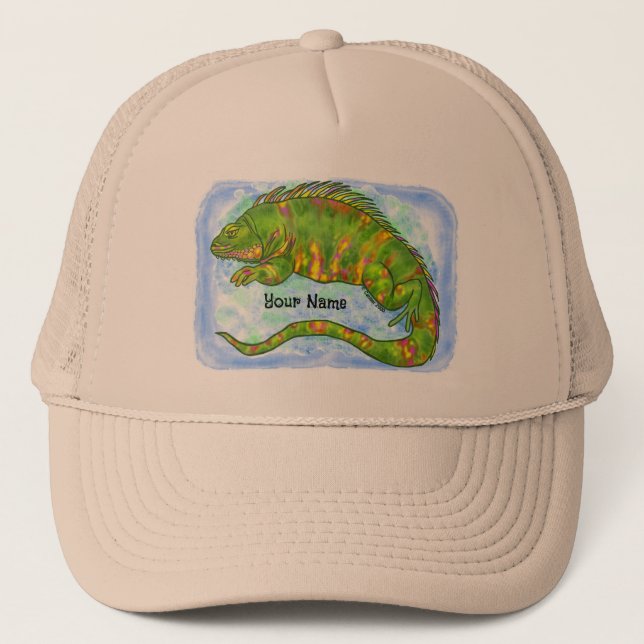 Sunny Iguana  Hat (Front)