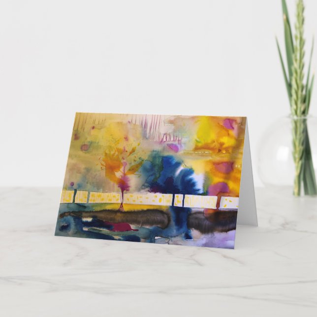 sunny impression card (Front)