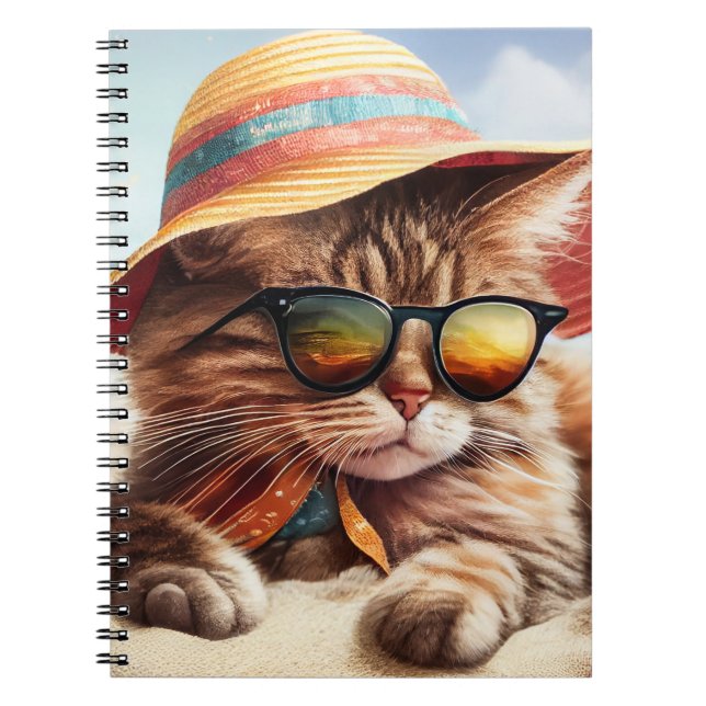 Sunny Kitty  Notebook (Front)