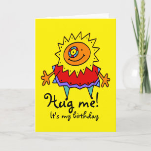 SUNNY LADY comic style + your backgr. & ideas Card