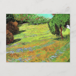 Sunny Lawn in a Public Park by Vincent van Gogh Postcard