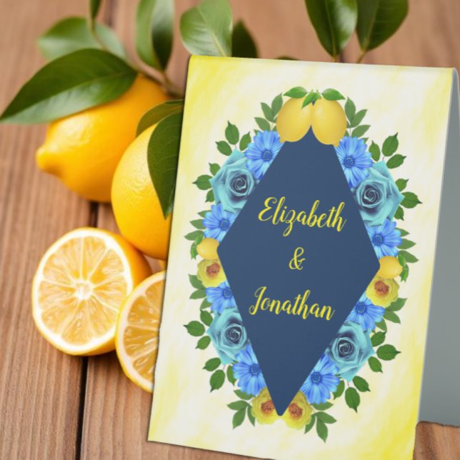 Sunny Lemon Floral Wedding (Creator Uploaded)