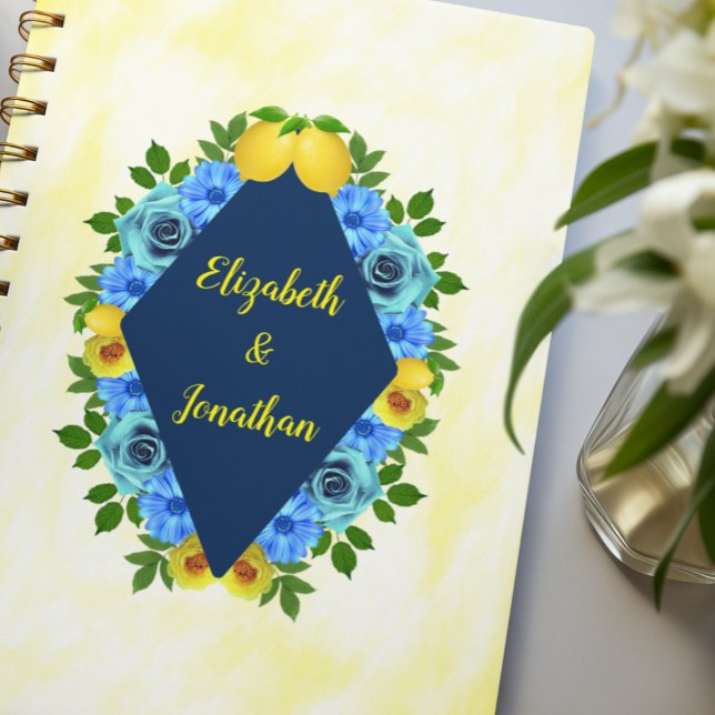 Sunny Lemon Floral Wedding Planner (Creator Uploaded)