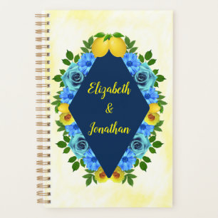 Sunny Lemon Floral Wedding Planner