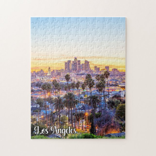 Sunny Los Angeles, California Jigsaw Puzzle (Vertical)