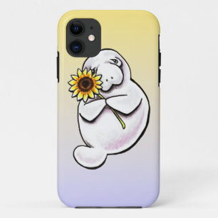 Sunny Manatee Off-Leash Art™ iPhone 11 Case