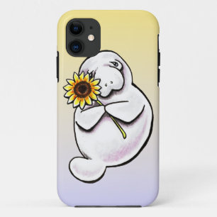 Sunny Manatee Off-Leash Art™ iPhone 11 Case