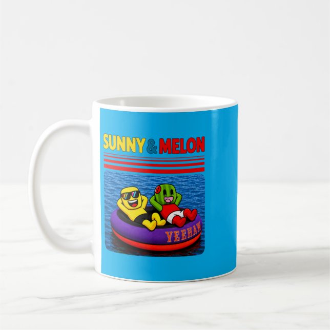 Sunny Melon Kids Design Coffee Mug (Left)