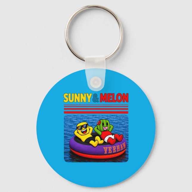 Sunny Melon Kids Design Key Ring (Front)