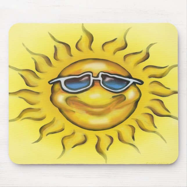Sunny Mouse Mat (Front)