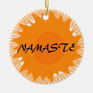 Sunny Namaste - Yoga Ornament