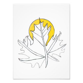 Sunny Oak Print