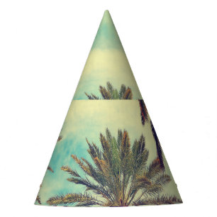 Sunny Palm Plantation: Cultivated Oasis. Party Hat