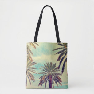 Sunny Palm Plantation: Cultivated Oasis. Tote Bag