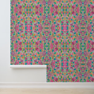 Sunny Pastel Floral Peel & Stick Wallpaper