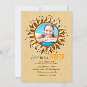 Sunny Photo Invitation