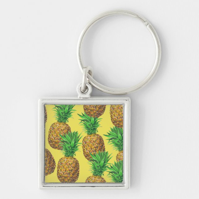 Sunny pineapples key ring (Front)