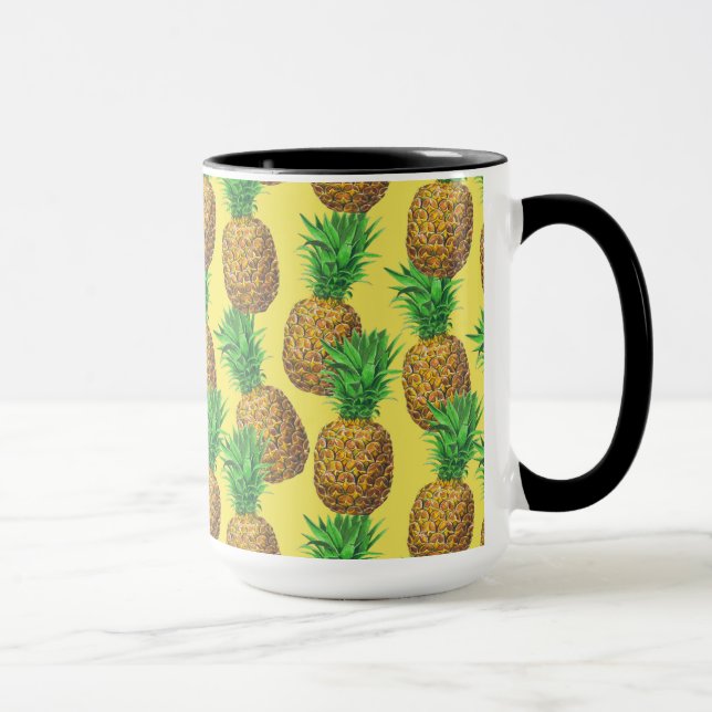 Sunny pineapples mug (Right)