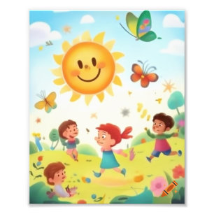Sunny Playland Photo Print