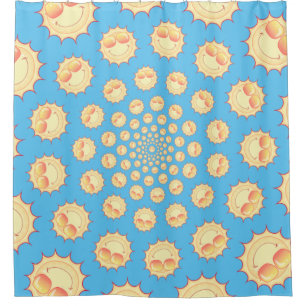 Sunny-Pop Shower Curtain