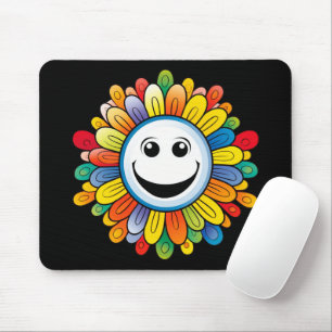Sunny Ray Flower Mouse Mat