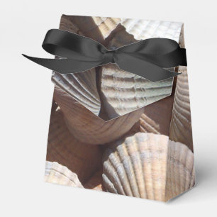 Sunny Seashells Favour Box, Summer Beach Wedding Box