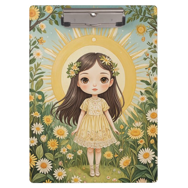 Sunny Serenade Personalised Clipboard (Front)